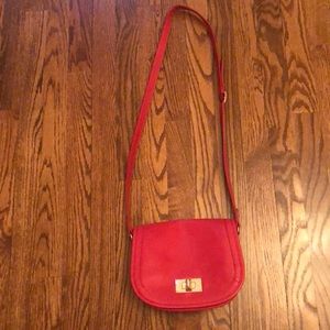 TALBOTS CROSSBODY BAG-ALL LEATHER